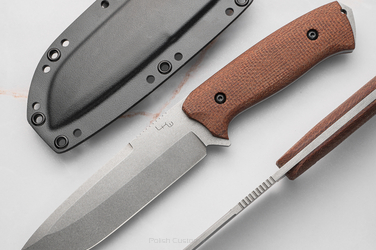 HUNTING SURVIVAL KNIFE HUNDUR XL N690 MICARTA LKW