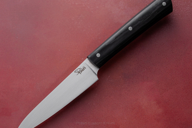 A SMALL PELLING KITCHEN KNIFE 80 24 ELMAX CARBON PABIŚ KNIVES